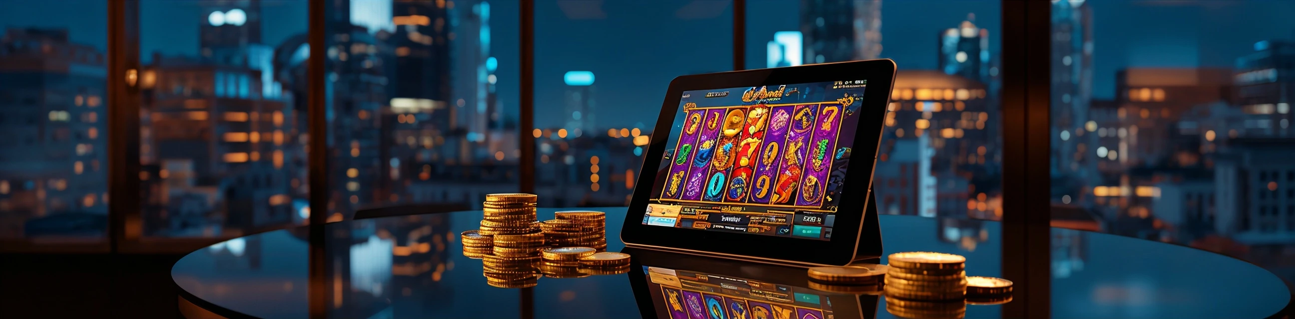 Online poker and live casino tables